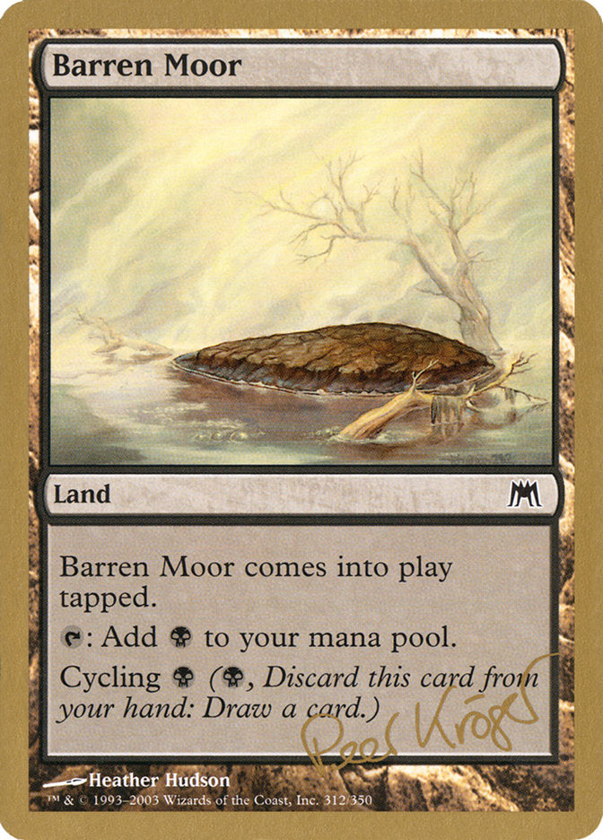 Barren Moor (Peer Kroger) [World Championship Decks 2003] | Gear Gaming Bentonville