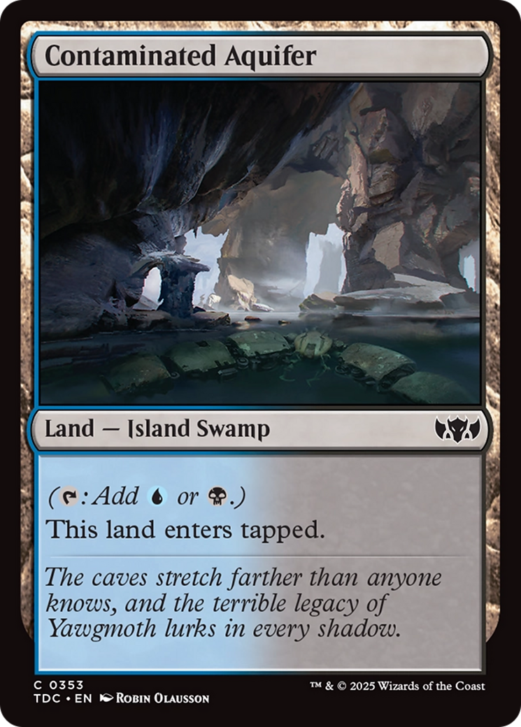 Contaminated Aquifer [Tarkir: Dragonstorm Commander] | Gear Gaming Bentonville