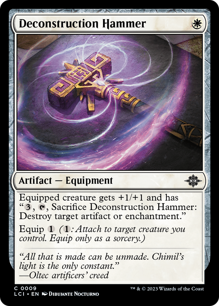 Deconstruction Hammer [The Lost Caverns of Ixalan] | Gear Gaming Bentonville