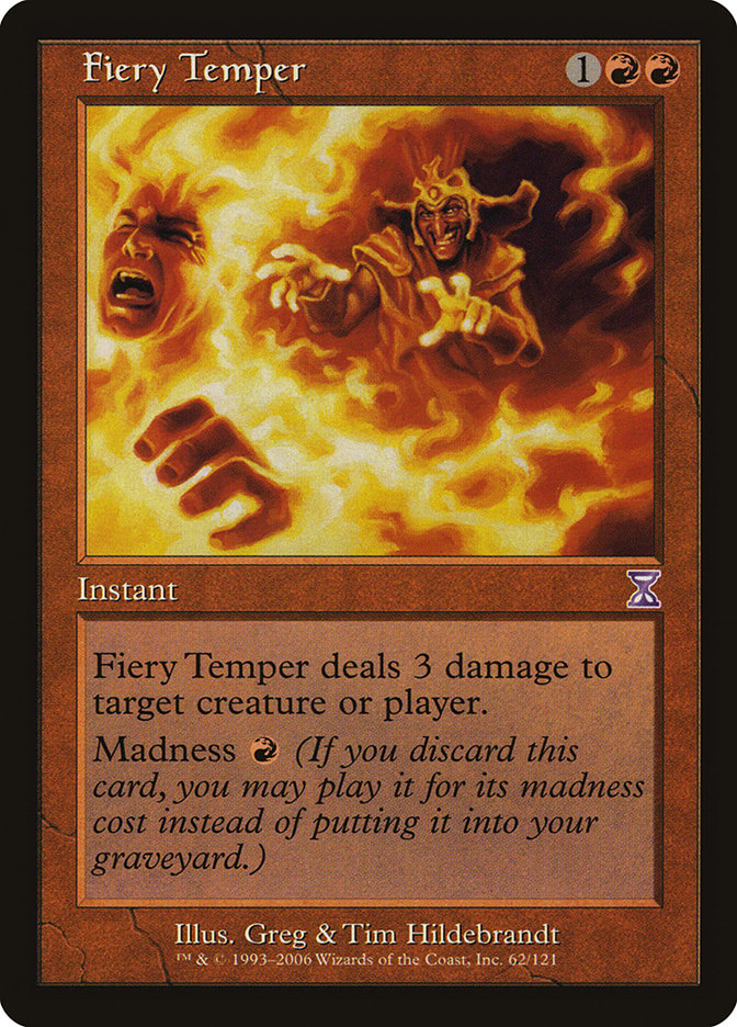 Fiery Temper [Time Spiral Timeshifted] | Gear Gaming Bentonville