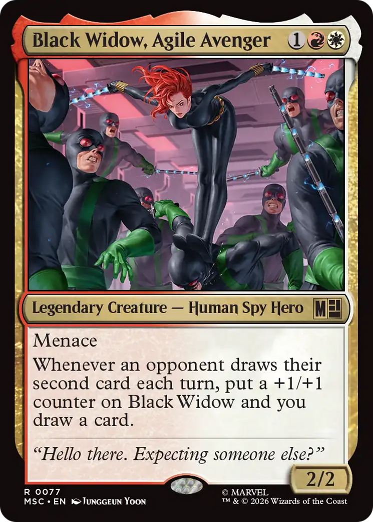 Black Widow, Agile Avenger [Marvel Super Heroes Commander] | Gear Gaming Bentonville