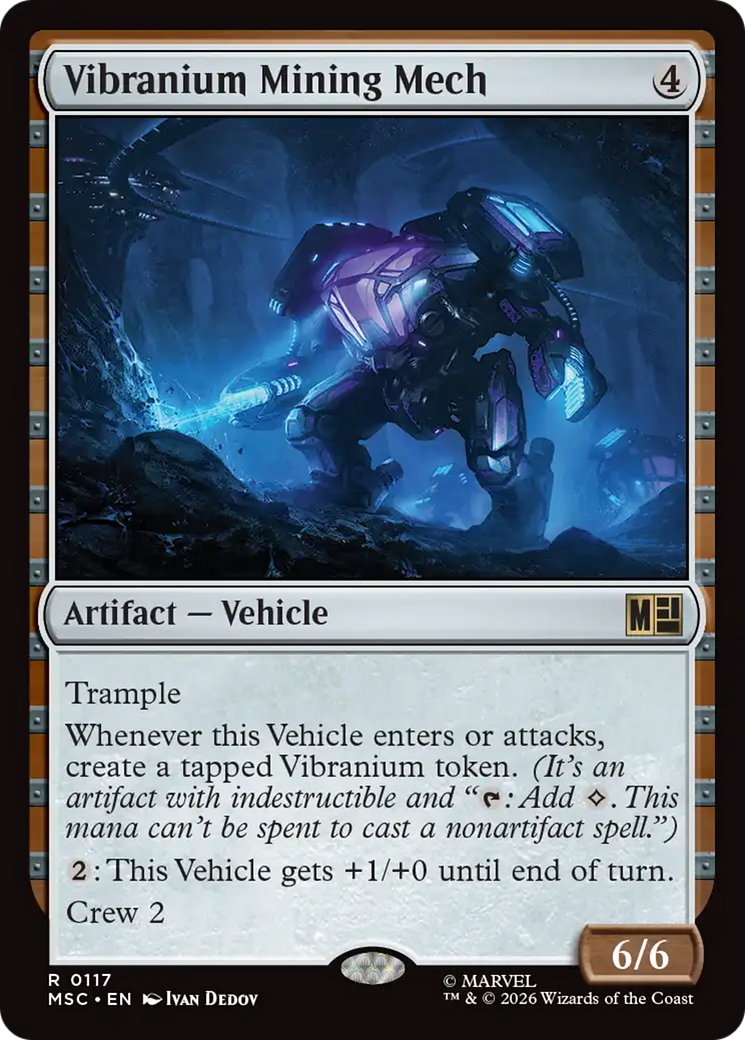 Vibranium Mining Mech [Marvel Super Heroes Commander] | Gear Gaming Bentonville