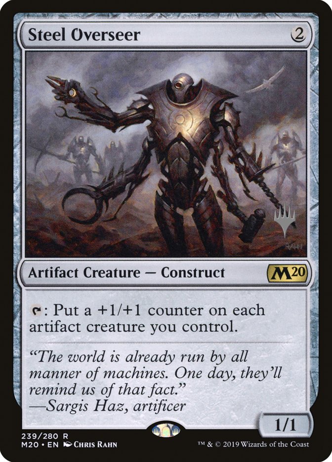 Steel Overseer (Promo Pack) [Core Set 2020 Promos] | Gear Gaming Bentonville