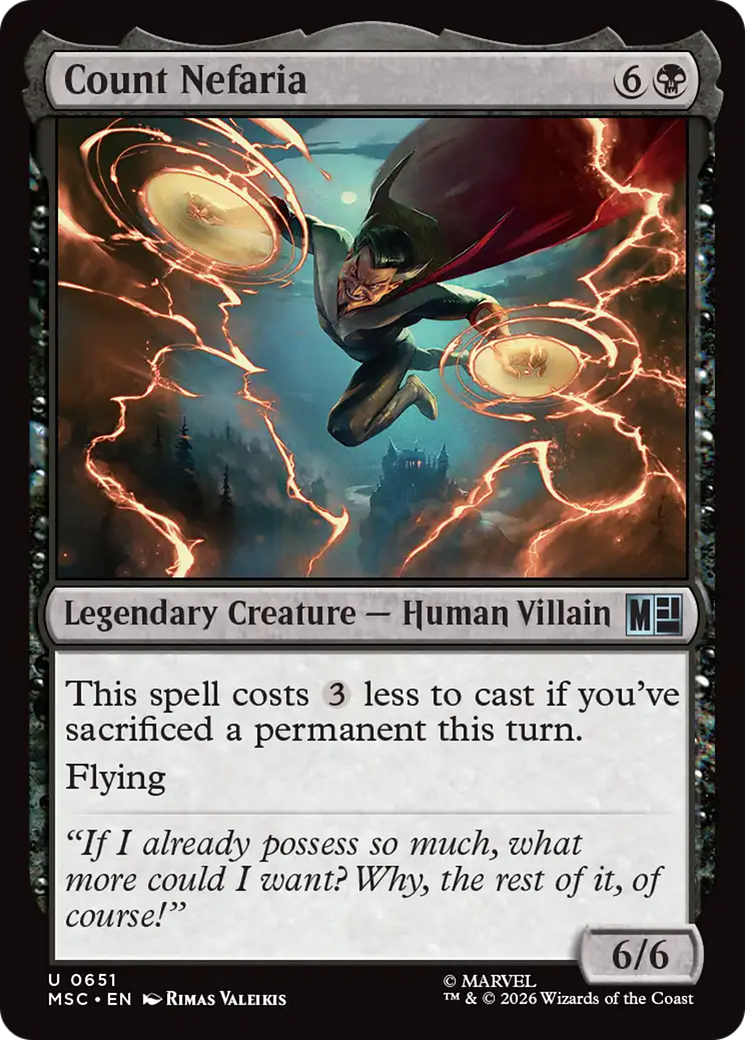 Count Nefaria [Marvel Super Heroes Commander] | Gear Gaming Bentonville