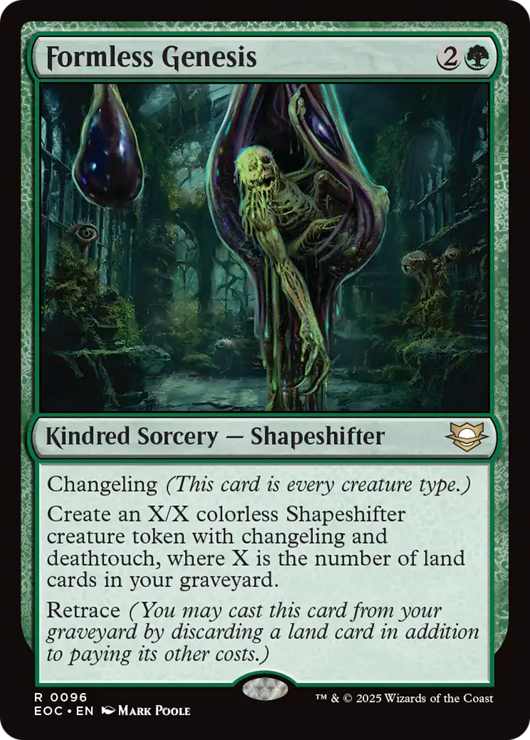 Formless Genesis [Edge of Eternities Commander] | Gear Gaming Bentonville