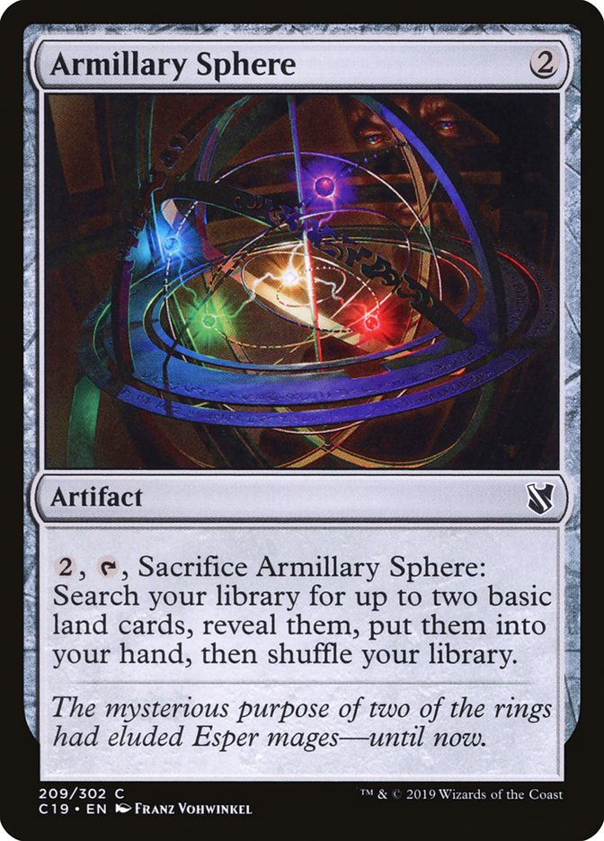 Armillary Sphere [Commander 2019] | Gear Gaming Bentonville