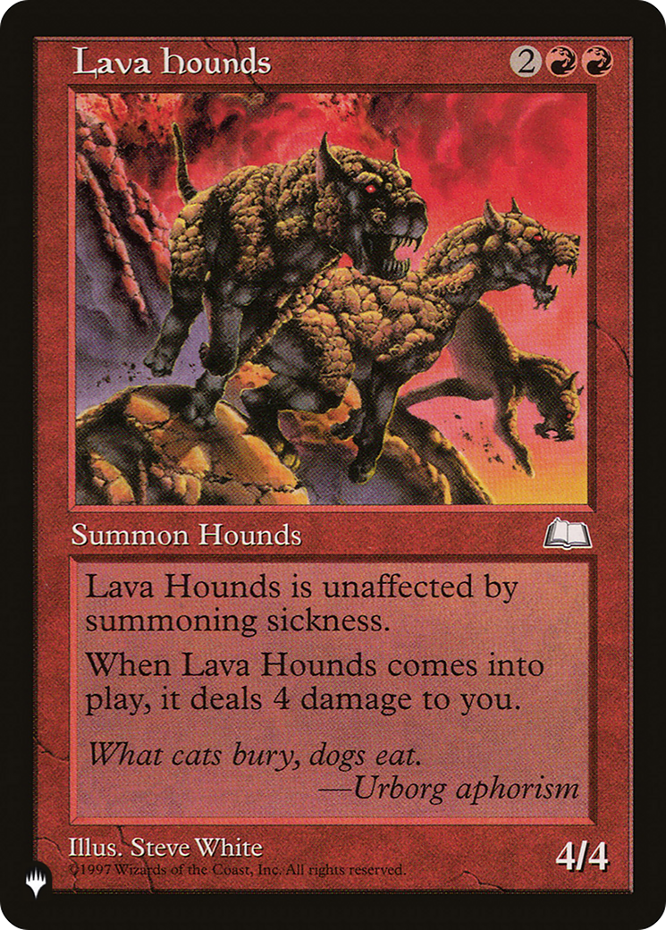 Lava Hounds [The List Reprints] | Gear Gaming Bentonville