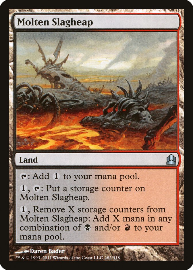 Molten Slagheap [Commander 2011] | Gear Gaming Bentonville
