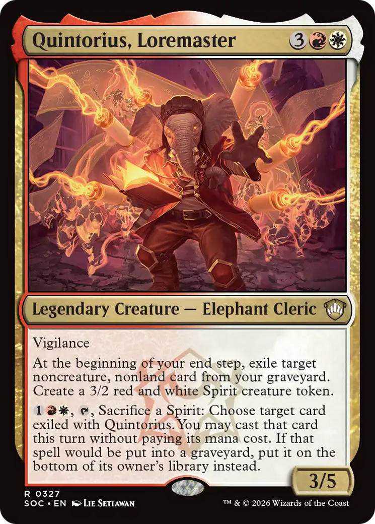 Quintorius, Loremaster [Secrets of Strixhaven Commander] | Gear Gaming Bentonville