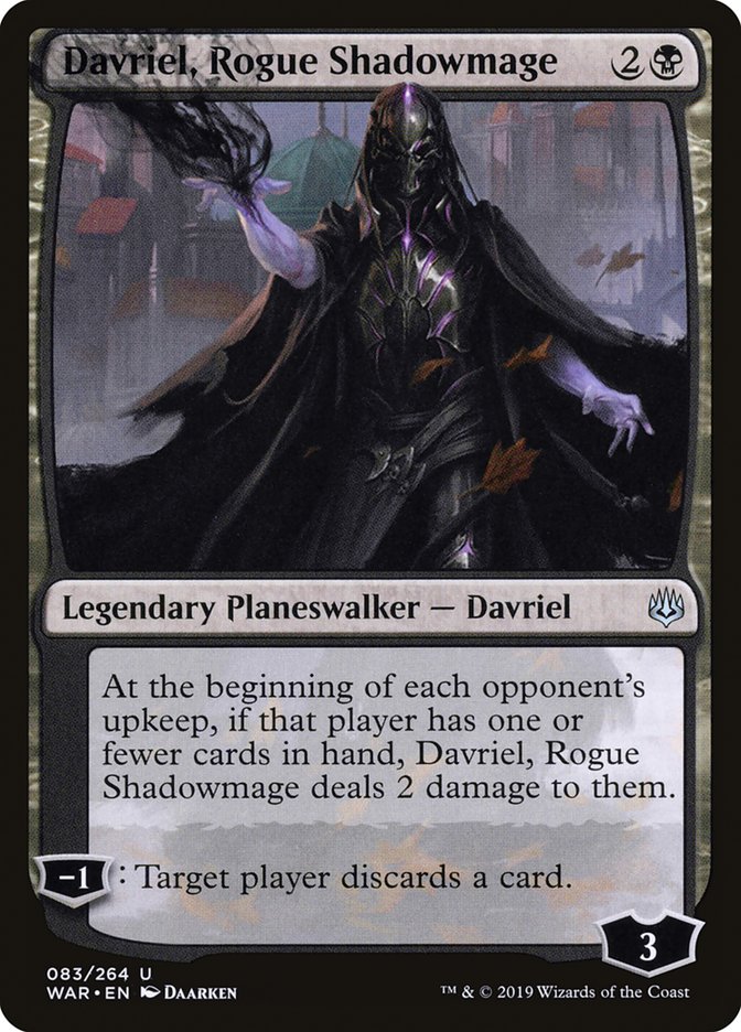 Davriel, Rogue Shadowmage [War of the Spark] | Gear Gaming Bentonville