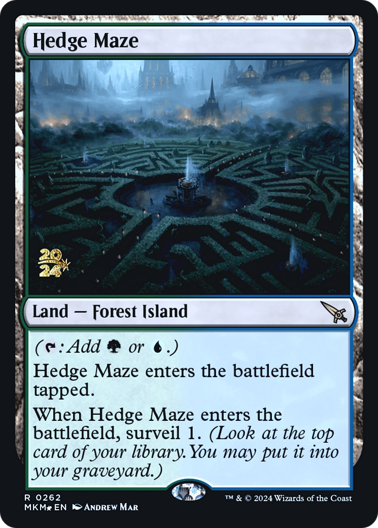 Hedge Maze [Murders at Karlov Manor Prerelease Promos] | Gear Gaming Bentonville