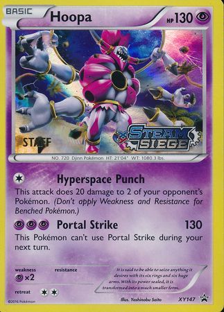 Hoopa (XY147) (Staff) [XY: Black Star Promos] | Gear Gaming Bentonville