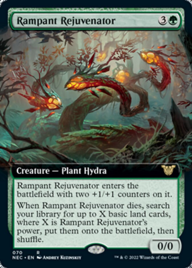 Rampant Rejuvenator (Extended Art) [Kamigawa: Neon Dynasty Commander] | Gear Gaming Bentonville