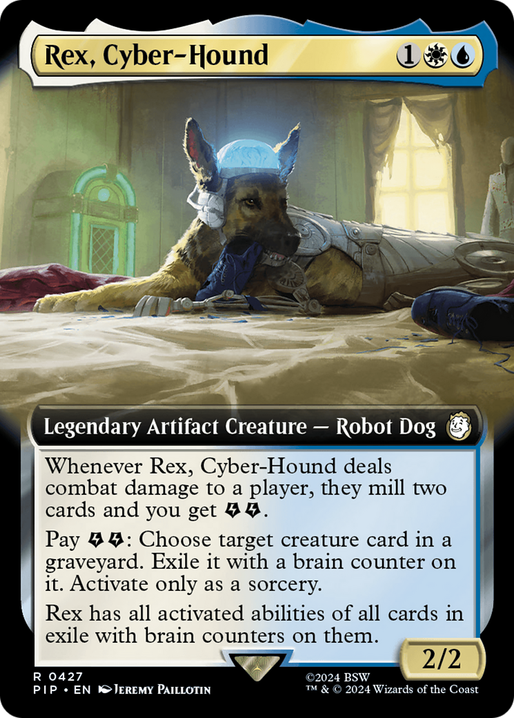 Rex, Cyber-Hound (Extended Art) [Fallout] | Gear Gaming Bentonville