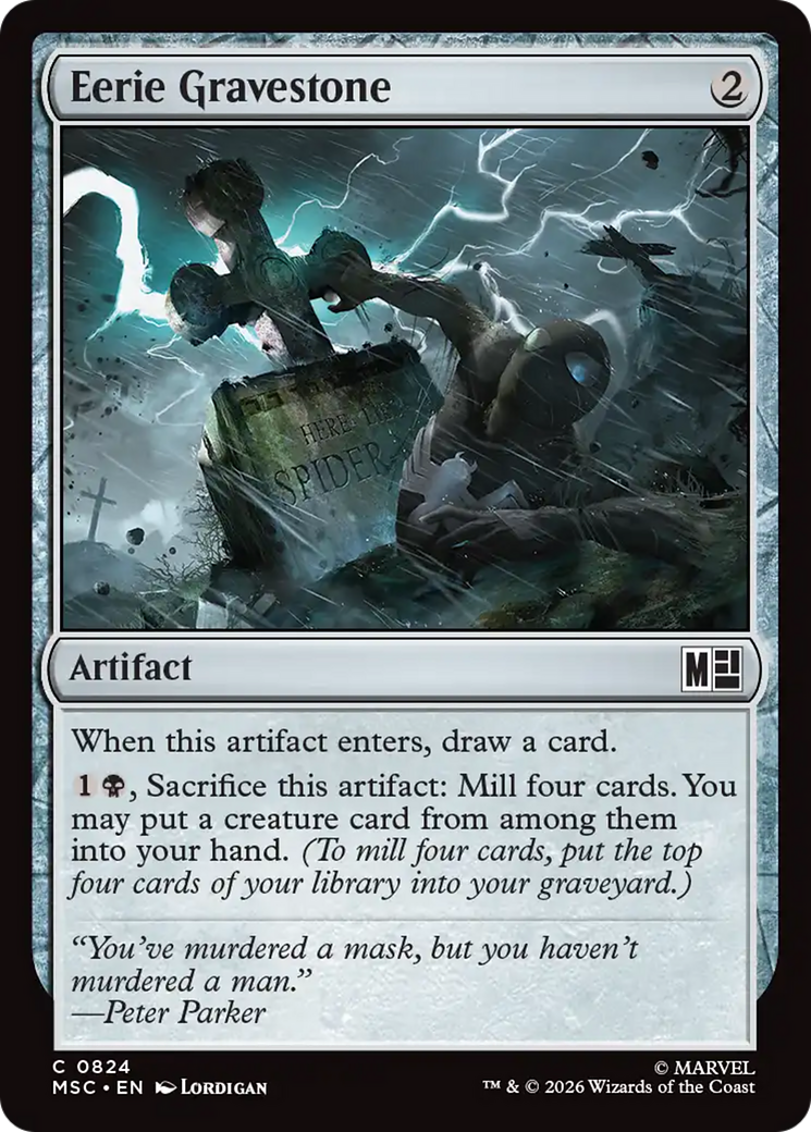 Eerie Gravestone [Marvel Super Heroes Commander] | Gear Gaming Bentonville