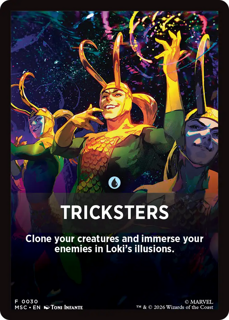 Tricksters Theme Card [Marvel Super Heroes Commander] | Gear Gaming Bentonville