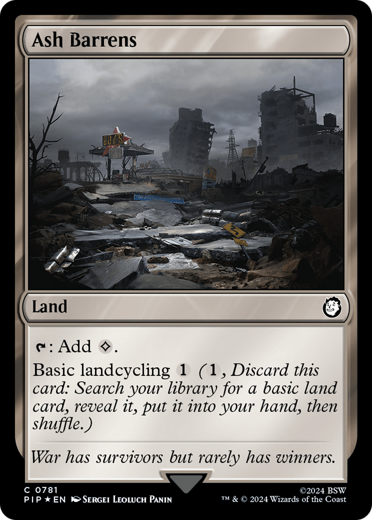 Ash Barrens (Surge Foil) [Fallout] | Gear Gaming Bentonville