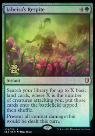 Jaheira's Respite [Commander Legends: Battle for Baldur's Gate Prerelease Promos] | Gear Gaming Bentonville