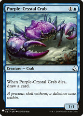 Purple-Crystal Crab [Mystery Booster] | Gear Gaming Bentonville