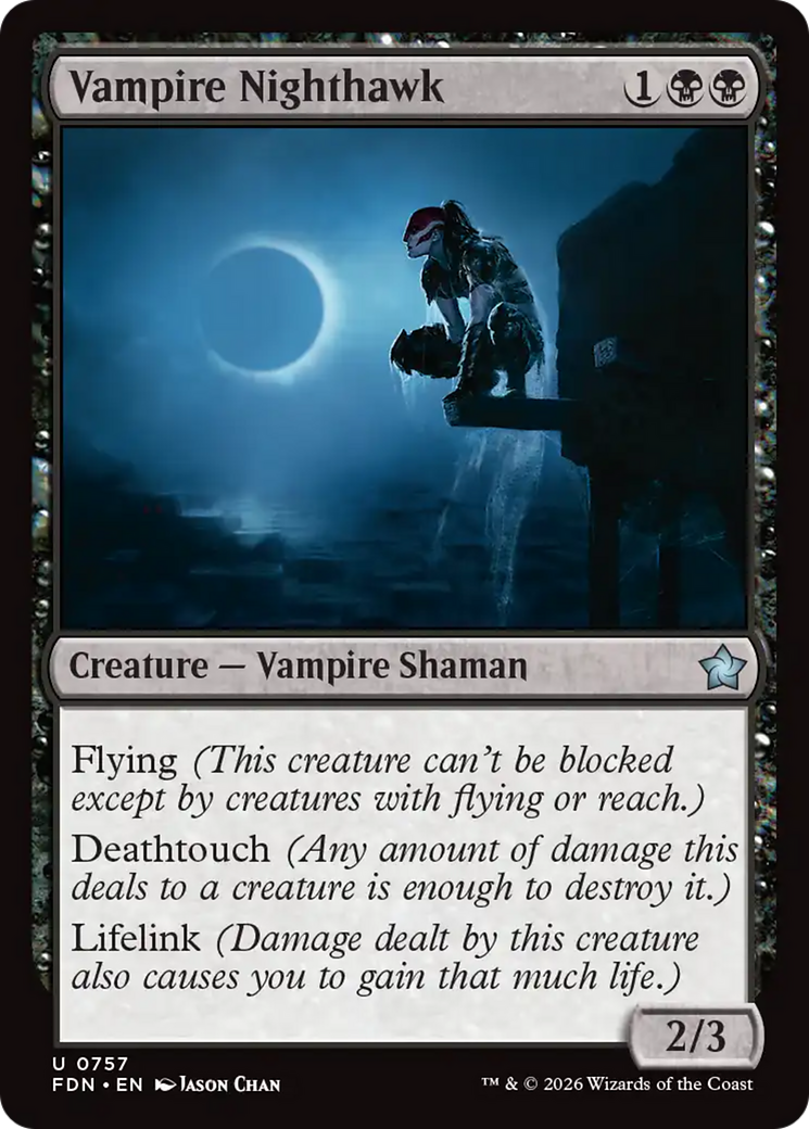 Vampire Nighthawk (0757) [Foundations] | Gear Gaming Bentonville