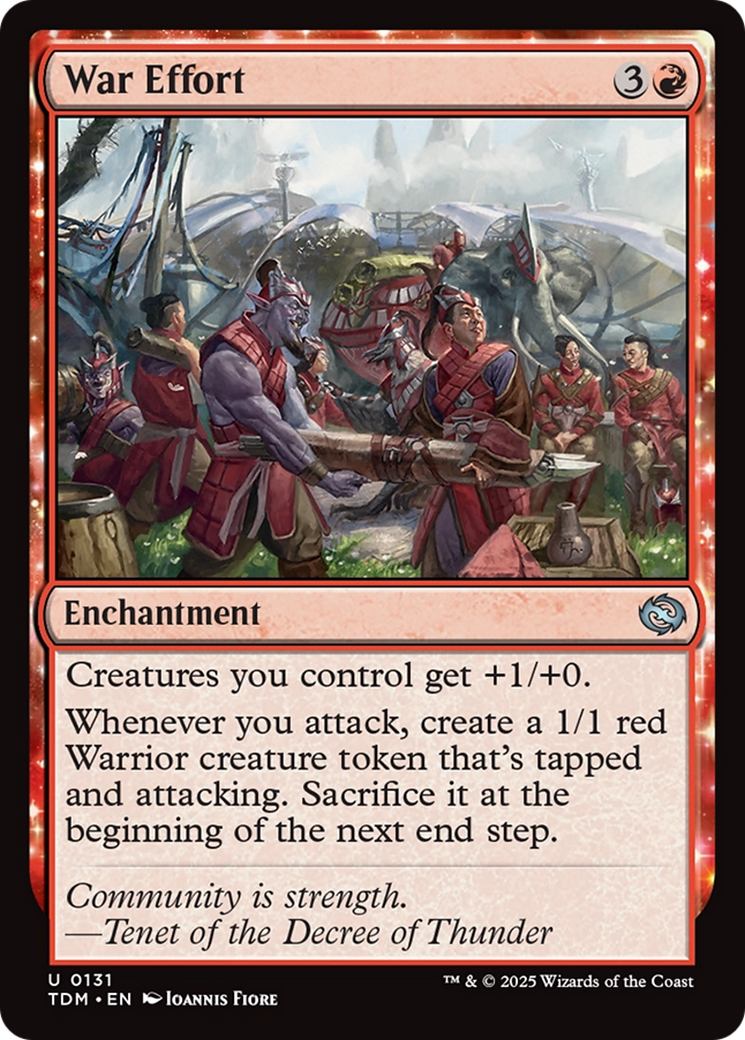War Effort [Tarkir: Dragonstorm] | Gear Gaming Bentonville