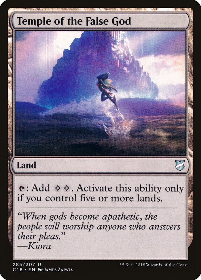 Temple of the False God [Commander 2018] | Gear Gaming Bentonville