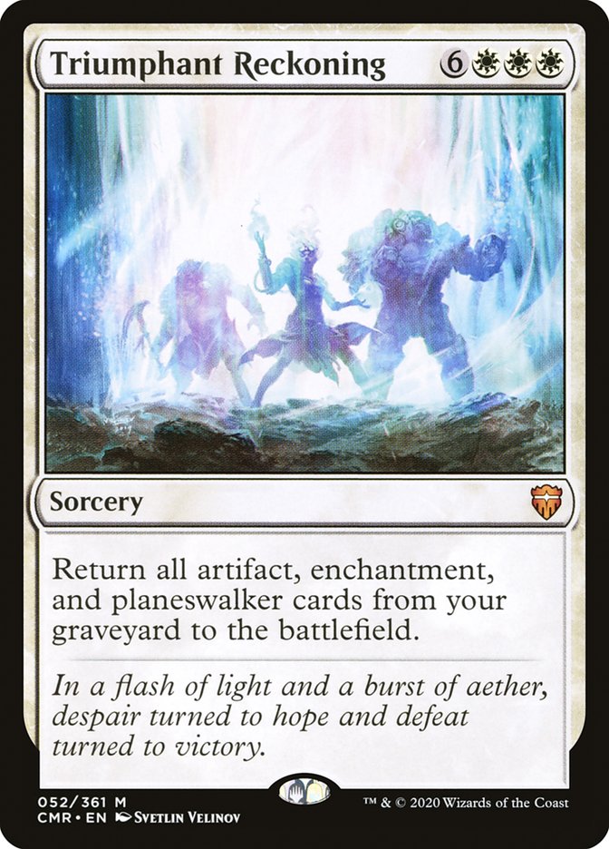 Triumphant Reckoning [Commander Legends] | Gear Gaming Bentonville