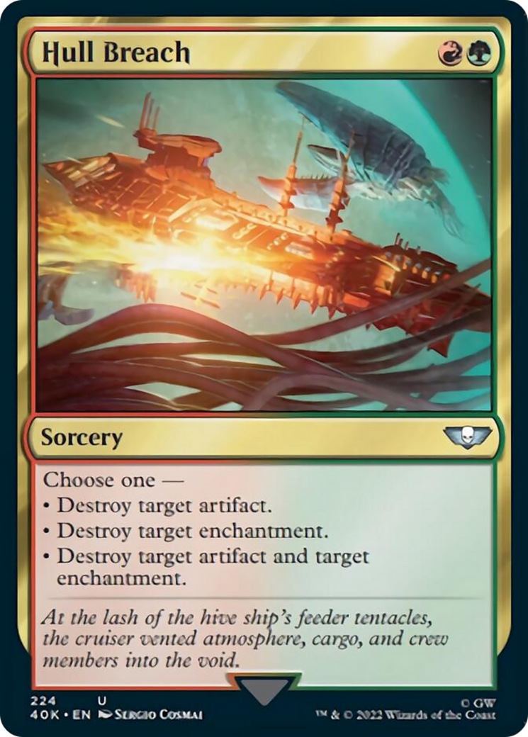 Hull Breach (Surge Foil) [Warhammer 40,000] | Gear Gaming Bentonville