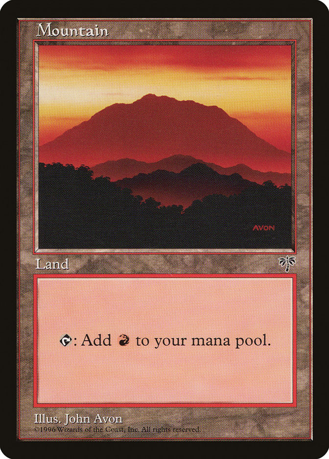 Mountain (Red Signature) [Mirage] | Gear Gaming Bentonville