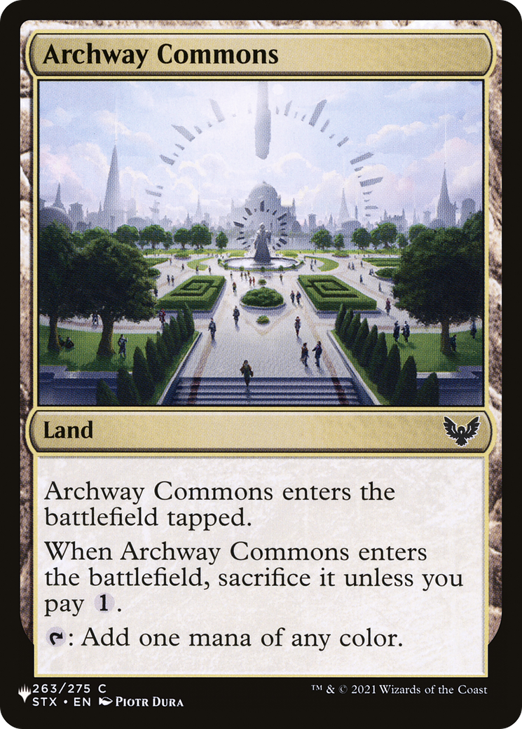 Archway Commons [The List Reprints] | Gear Gaming Bentonville