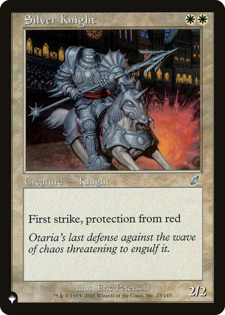 Silver Knight [The List Reprints] | Gear Gaming Bentonville