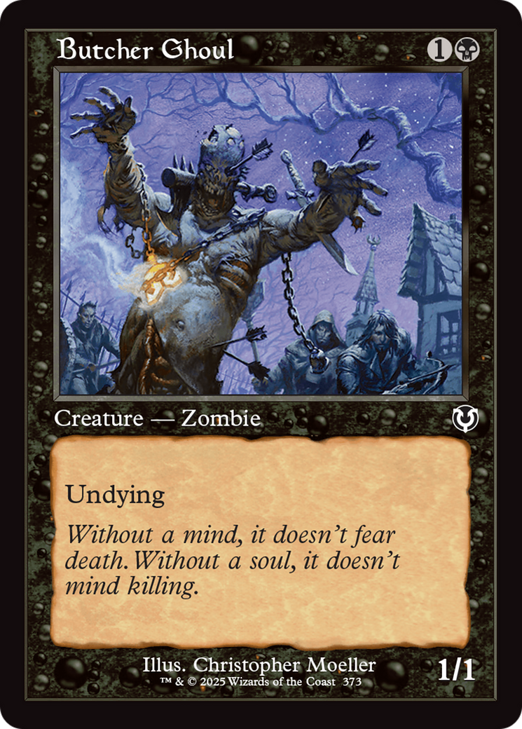 Butcher Ghoul (Retro Frame) [Innistrad Remastered] | Gear Gaming Bentonville