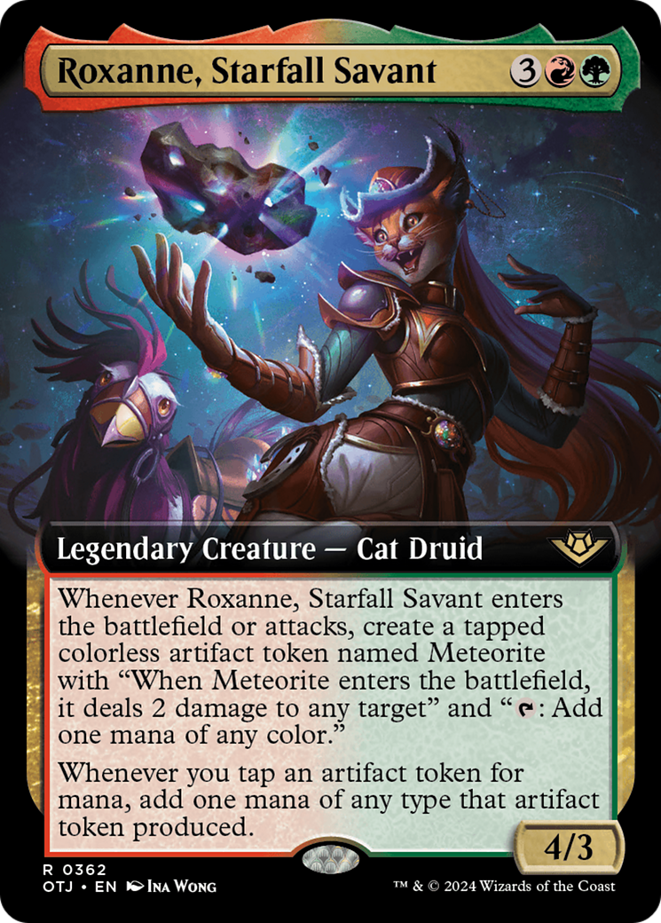 Roxanne, Starfall Savant (Extended Art) [Outlaws of Thunder Junction] | Gear Gaming Bentonville