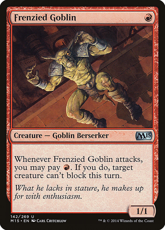 Frenzied Goblin [Magic 2015] | Gear Gaming Bentonville
