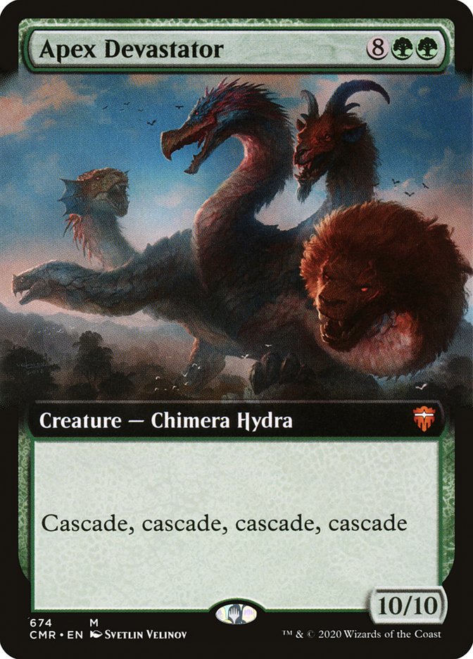 Apex Devastator (Extended Art) [Commander Legends] | Gear Gaming Bentonville