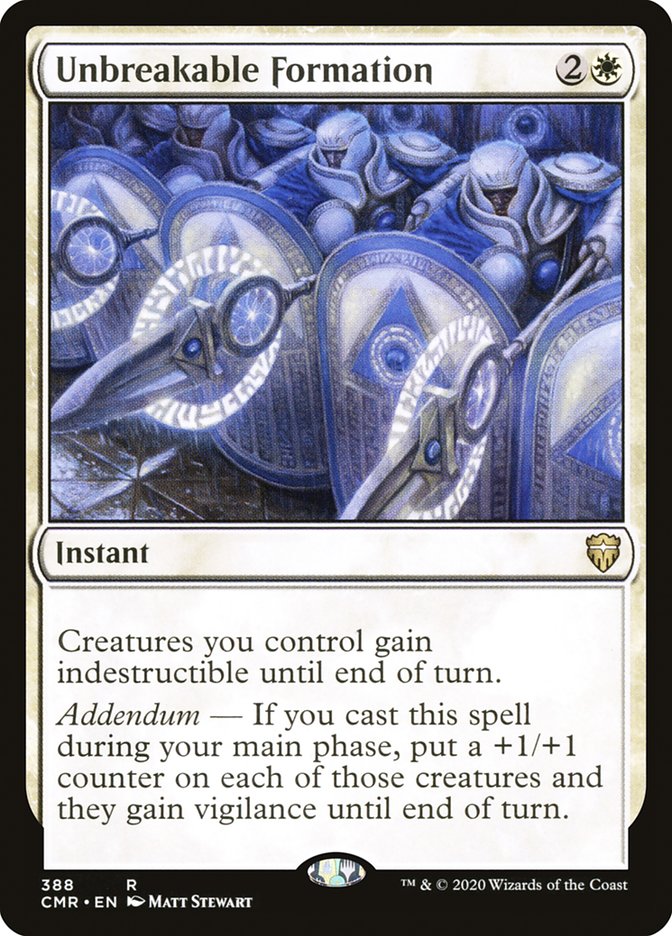 Unbreakable Formation [Commander Legends] | Gear Gaming Bentonville