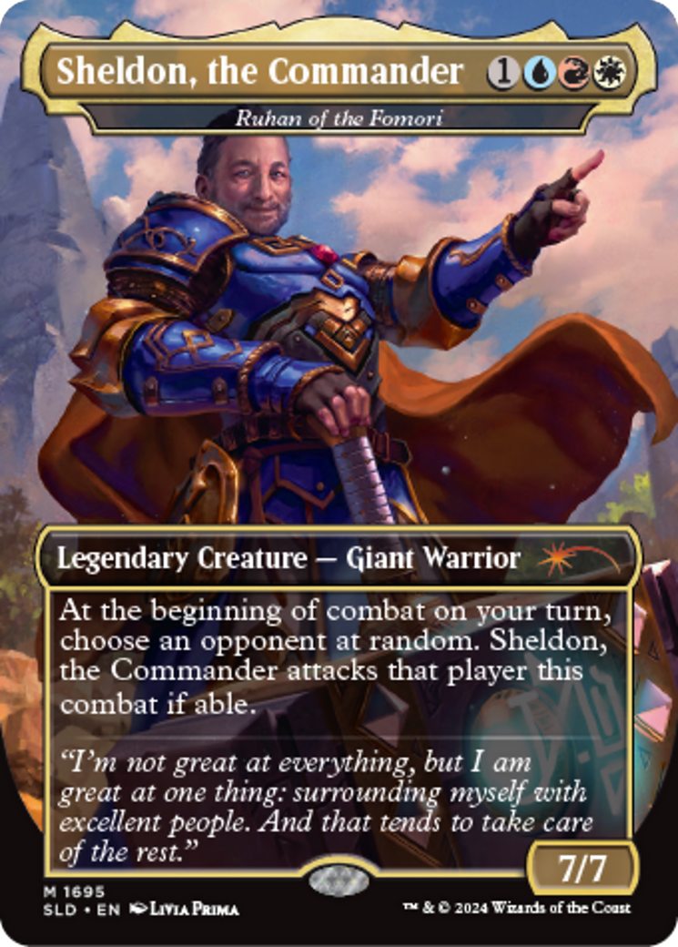 Ruhan of the Fomori - Sheldon, the Commander [Secret Lair: Sheldon's Spellbook] | Gear Gaming Bentonville