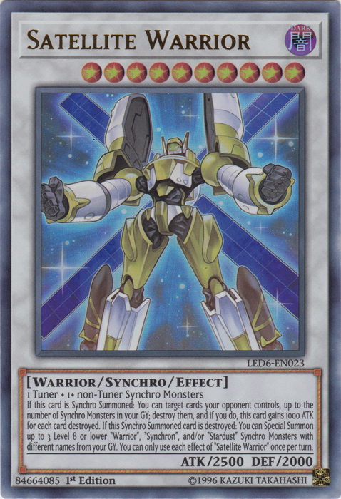 Satellite Warrior [LED6-EN023] Ultra Rare | Gear Gaming Bentonville