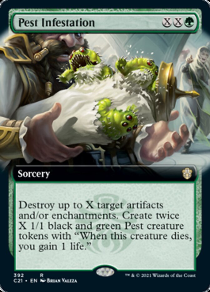 Pest Infestation (Extended Art) [Commander 2021] | Gear Gaming Bentonville