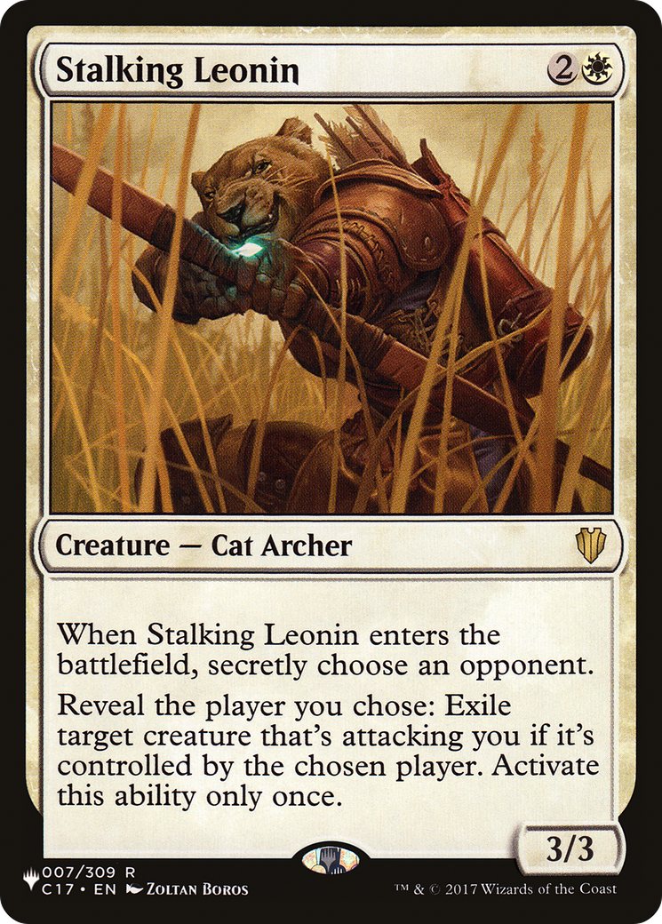 Stalking Leonin [The List] | Gear Gaming Bentonville