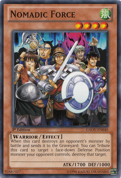Nomadic Force [GAOV-EN040] Common | Gear Gaming Bentonville