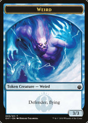 Weird // Goblin Double-Sided Token [Guilds of Ravnica Guild Kit Tokens] | Gear Gaming Bentonville