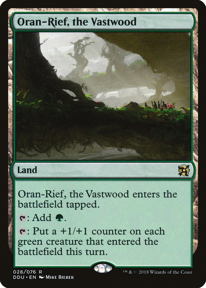 Oran-Rief, the Vastwood [Duel Decks: Elves vs. Inventors] | Gear Gaming Bentonville