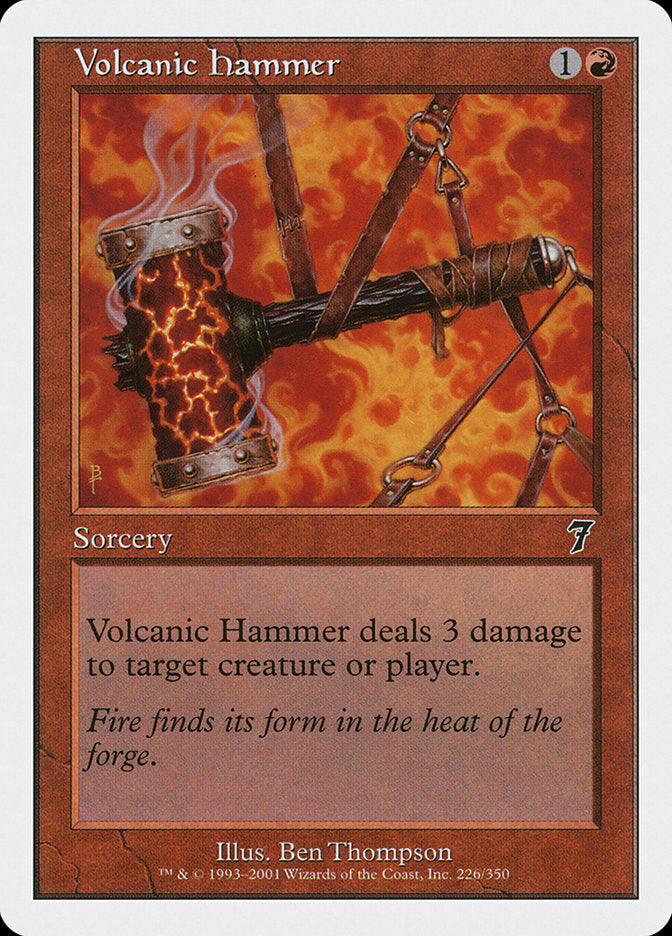 Volcanic Hammer [Seventh Edition] | Gear Gaming Bentonville