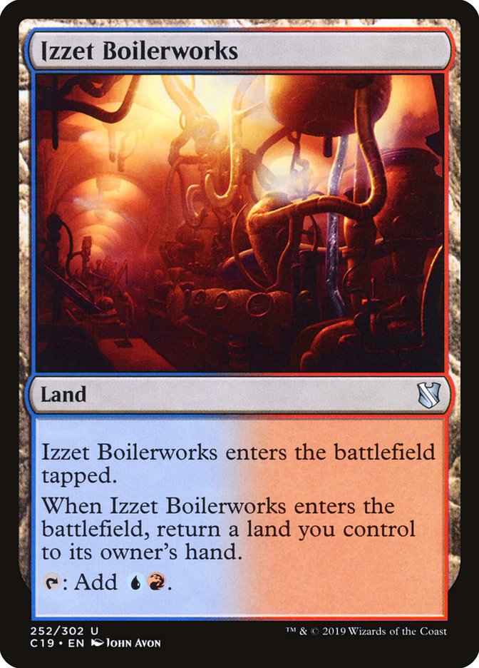 Izzet Boilerworks [Commander 2019] | Gear Gaming Bentonville