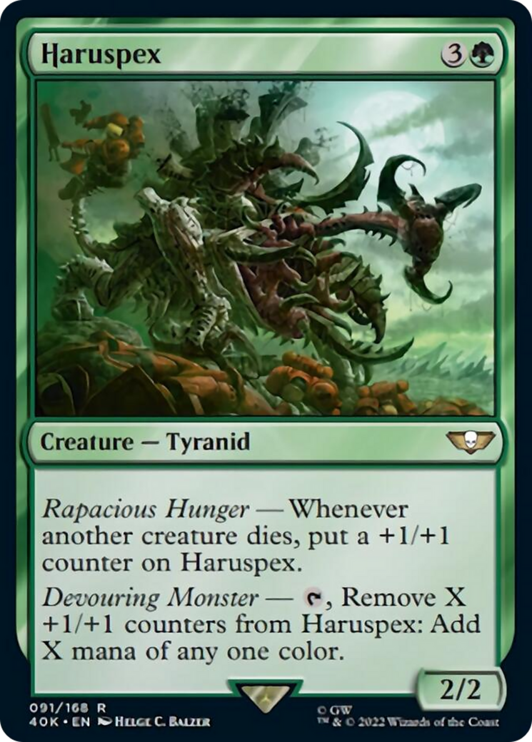 Haruspex (Surge Foil) [Warhammer 40,000] | Gear Gaming Bentonville