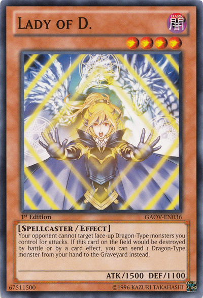 Lady of D. [GAOV-EN036] Common | Gear Gaming Bentonville