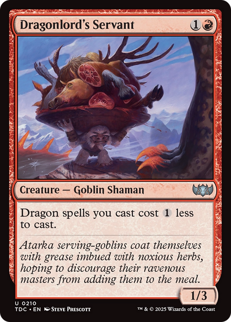 Dragonlord's Servant [Tarkir: Dragonstorm Commander] | Gear Gaming Bentonville