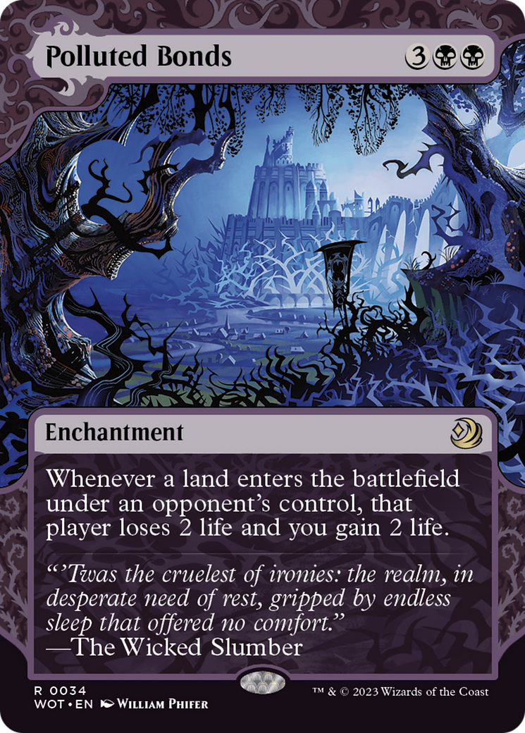 Polluted Bonds [Wilds of Eldraine: Enchanting Tales] | Gear Gaming Bentonville