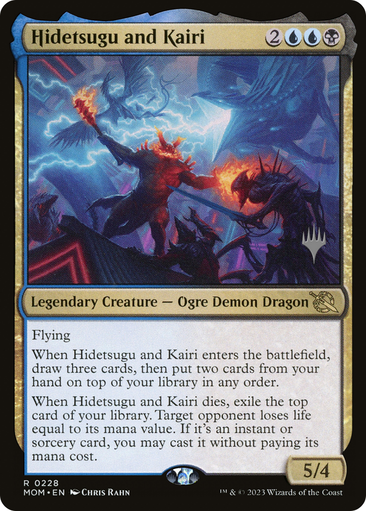 Hidetsugu and Kairi (Promo Pack) [March of the Machine Promos] | Gear Gaming Bentonville